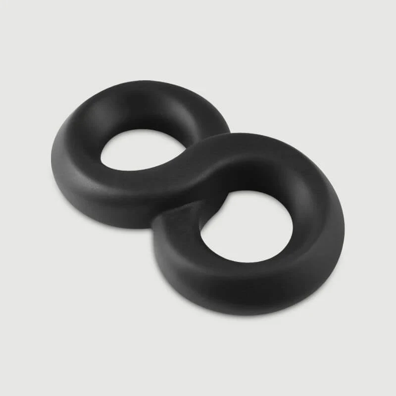 Infinite Hard On Liquid Silicone Cock Ring 42 mm - Schwarz