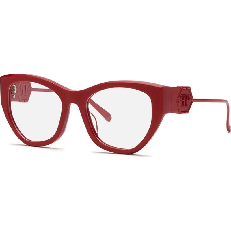 Philipp Plein Plein Rose Venus VPP123M Brille Rot Cateye