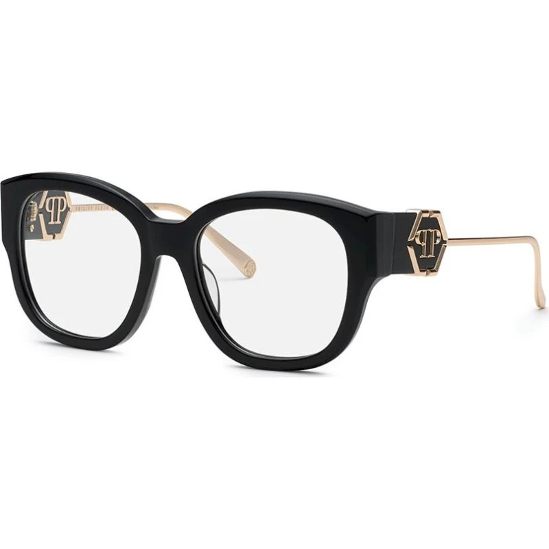 Philipp Plein Plein Rose Venus VPP124M Brille Pantos Schwarz