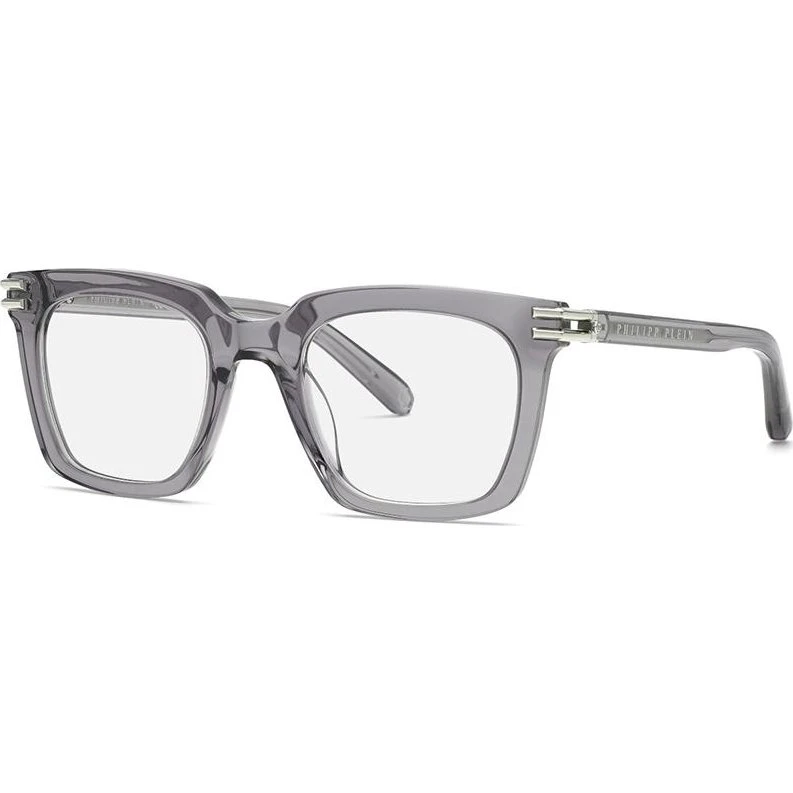 Philipp Plein Plein Icon VPP115M Brille Grau Quadratisch
