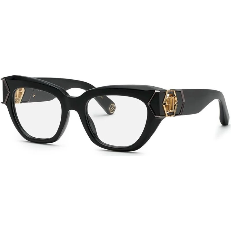 Philipp Plein Plein Hera VPP140M Brille - Cateye Unisex Schwarz