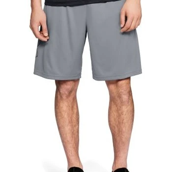 Under Armour Tech Graphic Shorts Hellgrau Herren Large