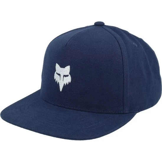 FOX Snapback Cap für Herren - Blau mit 3D-Logo