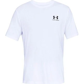 Under Armour Sportstyle LC Short Sleeve T-Shirt Weiß XL
