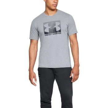 Under Armour Boxed Sportstyle T-Shirt Grau Medium Herren