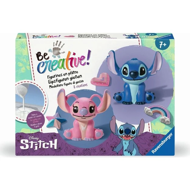 Ravensburger BeCreative! Gipsgießen mit Disney Angel & Stitch