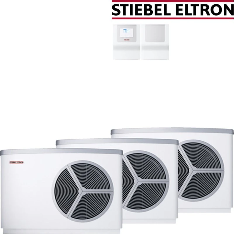 Stiebel Eltron WPL 25 A 3er Set Luft-Wasser-Wärmepumpe
