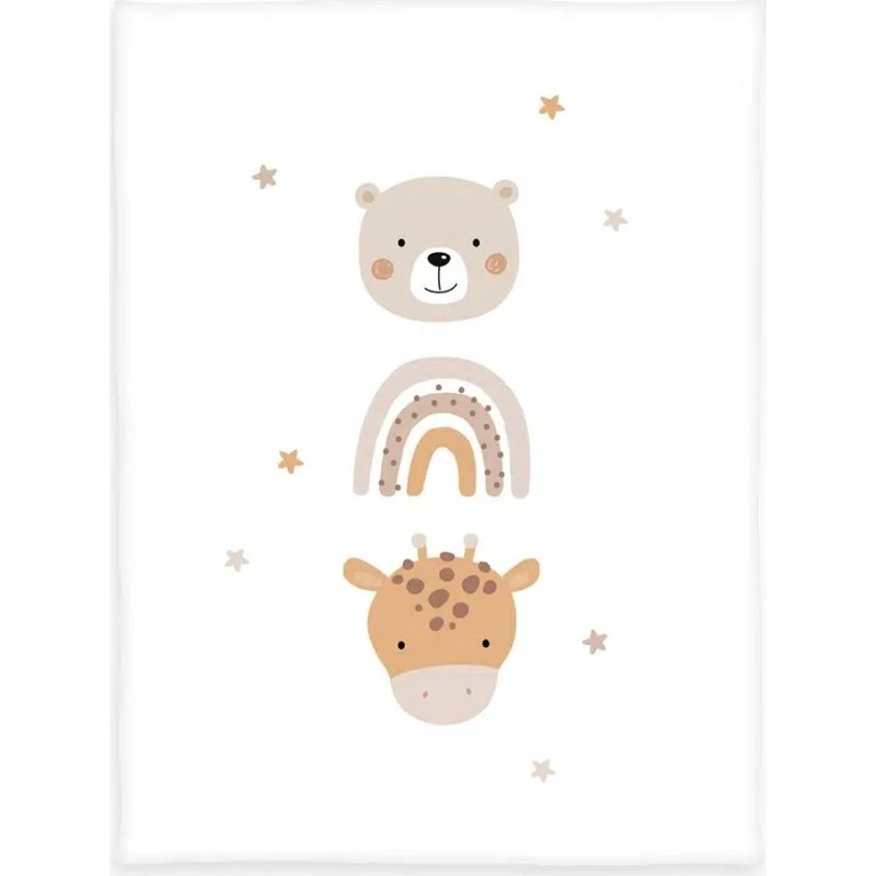 Herding Baby Best Babydecke Microfaserflausch weiß, 75x100 cm