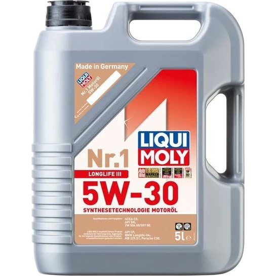 LIQUI MOLY Motoröl Nr. 1 5W-30 Longlife 3 5 L