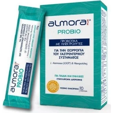ALMORA PLUS Probio Probiotika mit Elektrolyten, 10 Beutel