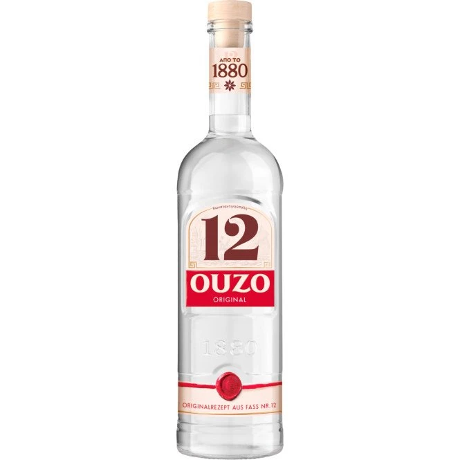 Ouzo 12 Anislikör, 38% Vol., 0,7L