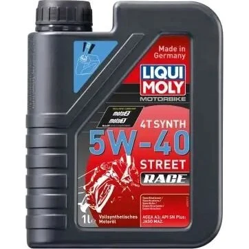Liqui Moly Motorbike 4T Synth 5W40 Street Race 1L