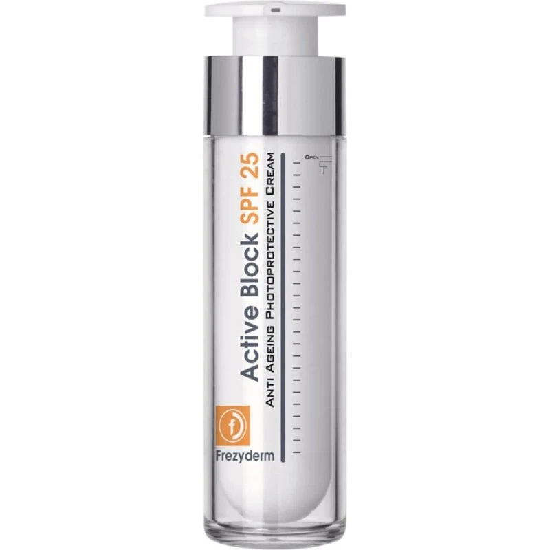 Frezyderm Aktiv-Block SPF 25 Anti-Aging Gesichtscreme, 50ml