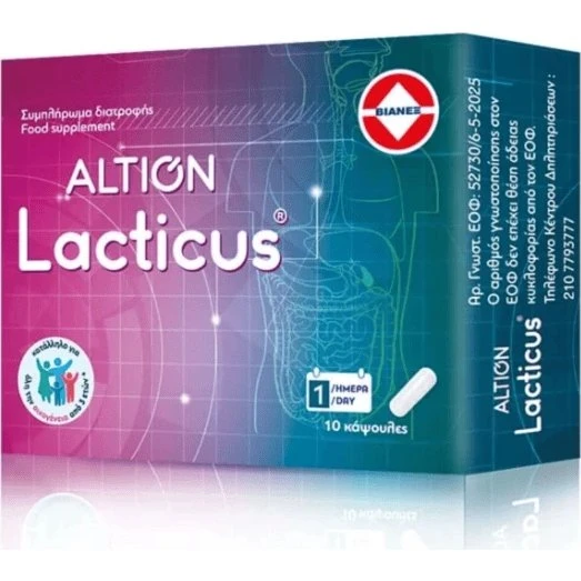 ALTION Lacticus Probiotika, 10 Kapseln für die Darmgesundheit