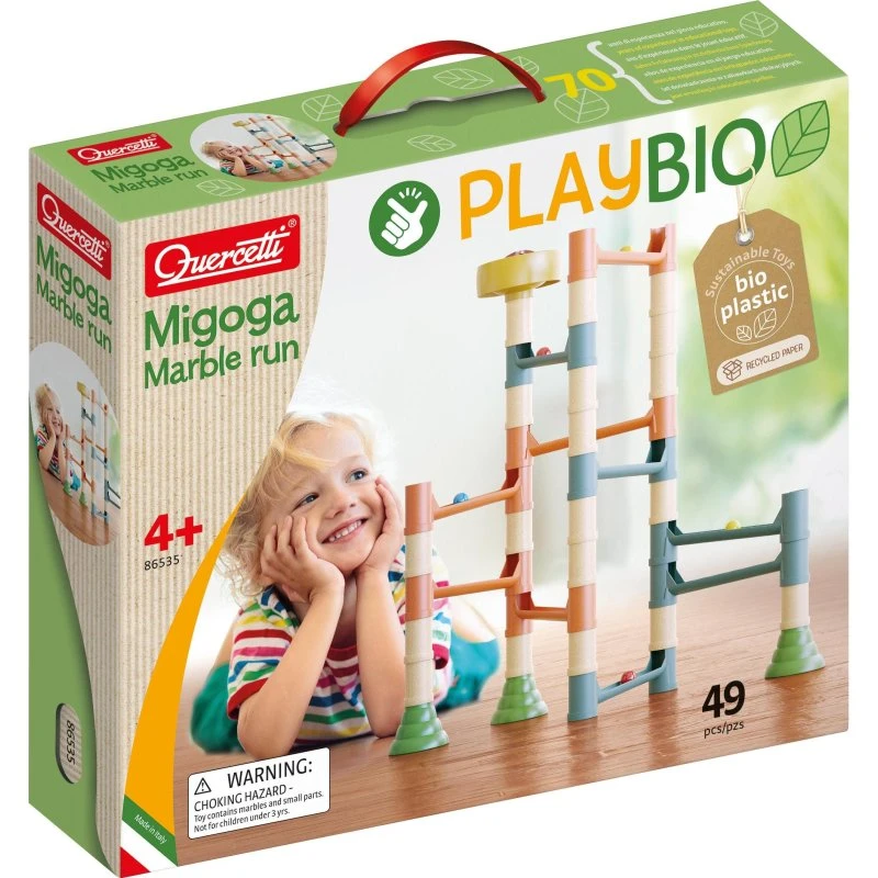 Quercetti PlayBio Migoga Marble Run (49 Teile)