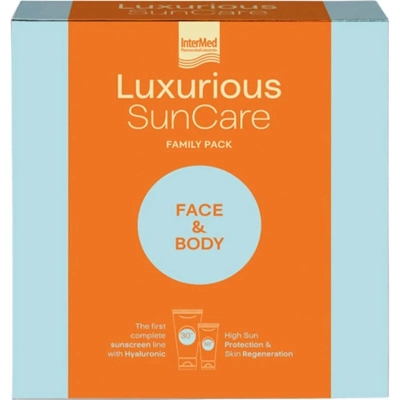 Luxuriöses Sonnenschutz-Set: SPF50 Gesichtscreme (75ml) & SPF30 Körpercreme (200ml)