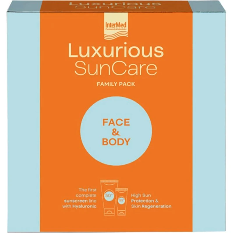 Sonnenschutz-Set SPF50: Gesichtscreme 75ml & Körpercreme 200ml