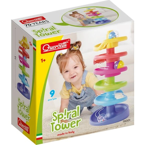Quercetti Spiral Tower Kugelbahn