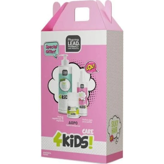 PHARMALEAD 4kids Promo Box: Shampoo, Conditioner & Roll-On Set