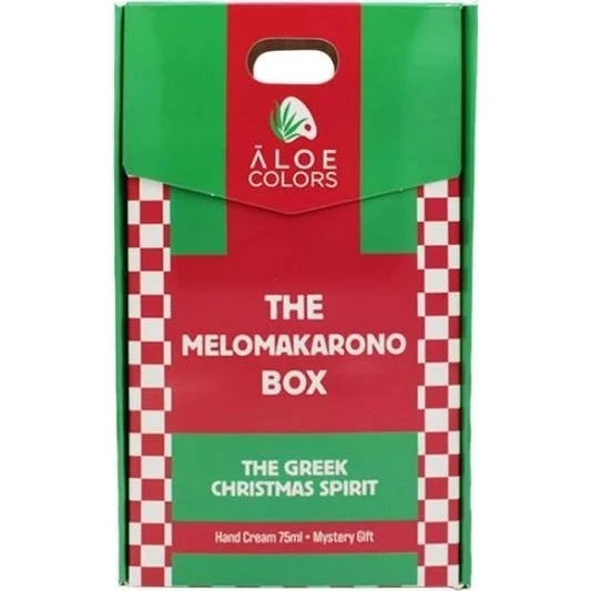 Aloe Colors Xmas Promo Die Melomakarono Box mit Handcreme & Gift