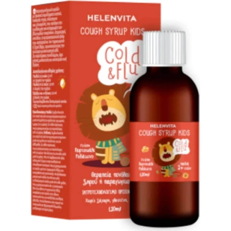 HELENVITA Erkältungs- und Grippesirup für Kinder ab 2 Jahren, 120ml