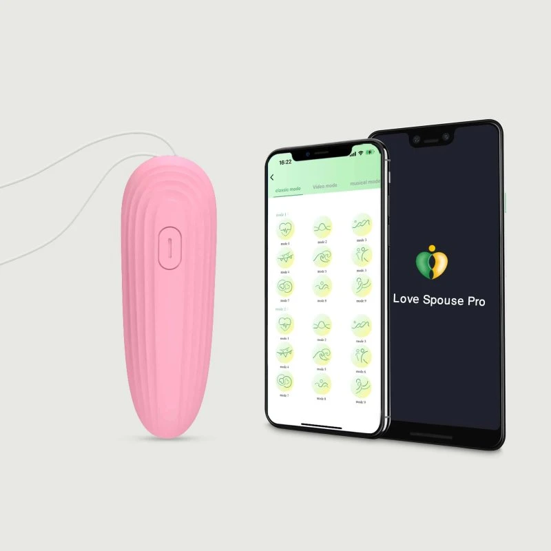 Sexopolis Lulu App-basierter Silikon Bullet Vibrator - Hellrosa