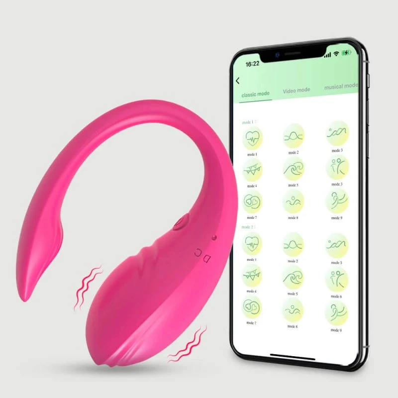 Sexopolis Kala App-gesteuerter Silikon-Vibrator - Rosa