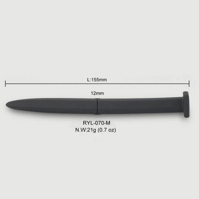 Sexopolis BDSM Silikon-Urethral-Sound, 152 x 20 mm, Schwarz