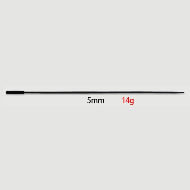 Sexopolis BDSM Silikon-Urethral-Schall, 350 x 5 mm, Schwarz