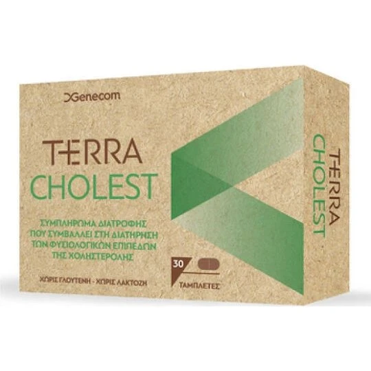 Genecom Terra Cholest Spezial Nahrungsergänzungsmittel 30 Tabs