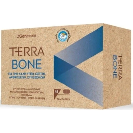 Genecom Terra Bone Joint Health - Gelenk- & Knochenunterstützung (48 Tabs)