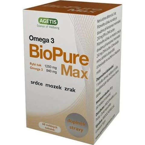 Agetis BioPure Max Omega3, 30 Kapseln