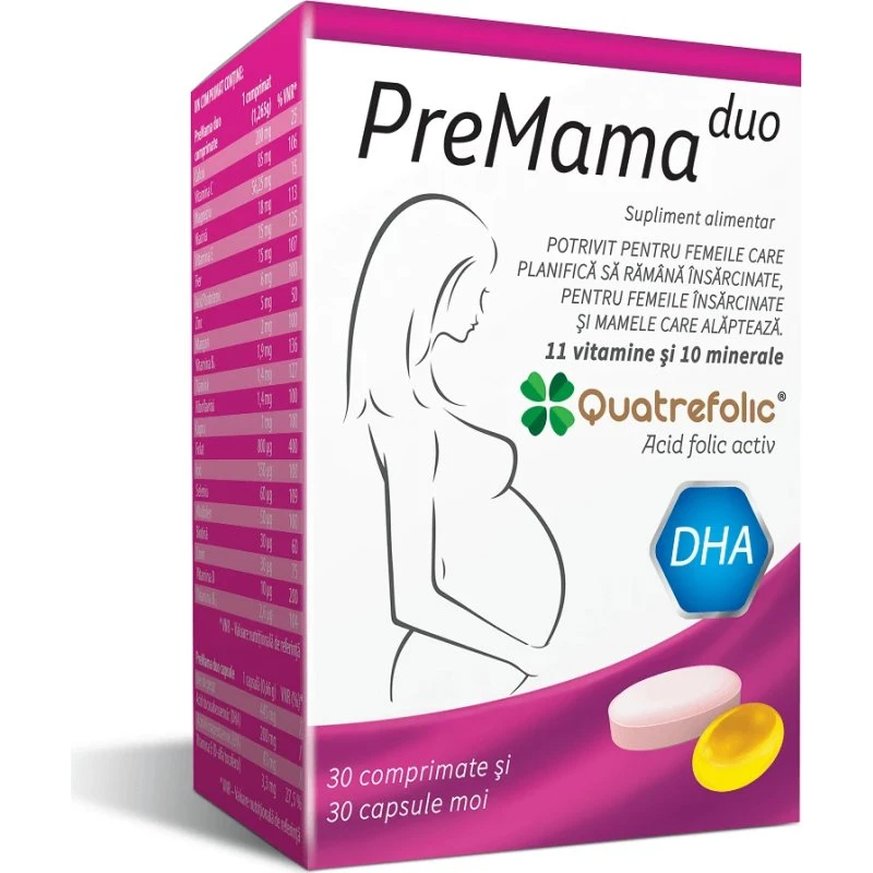 Alkaloid PreMama Duo Multivitamin-Komplex, 30 Tabletten