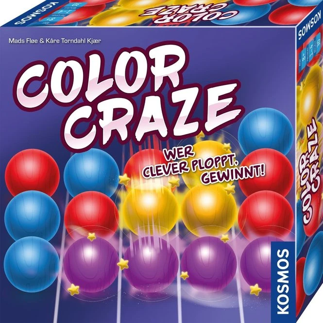 Color Craze - Schnelles Familienspiel für 1-4 Spieler ab 8 Jahren