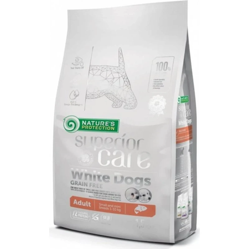 Natures Protection Superior Care White Dogs Small & Mini Lachs
