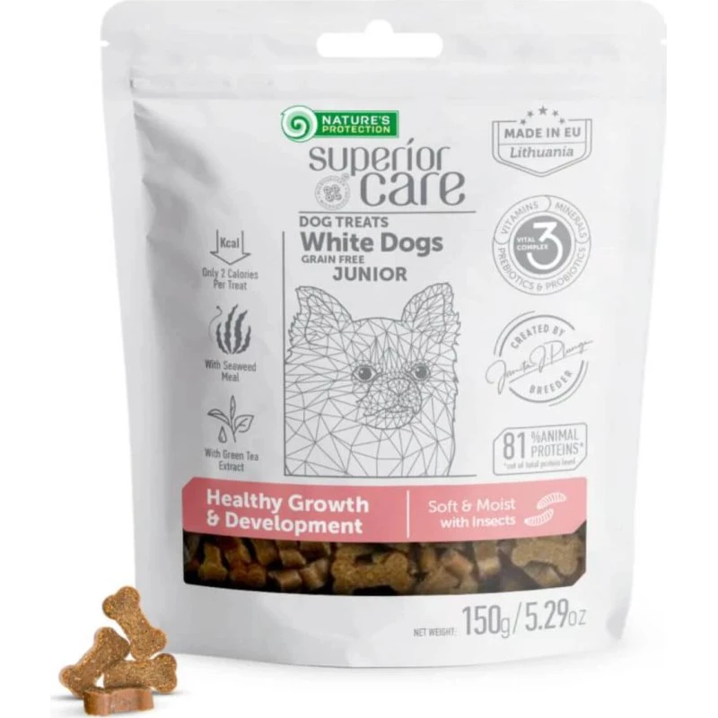 Natures Protection Superior Care Hundeleckerli Gesundes Wachstum XS-XL