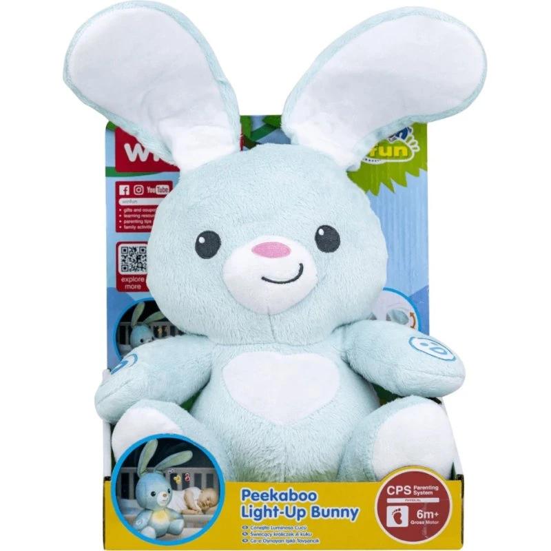 Winfun Interaktives Kaninchen Spielzeug für Babys ab 6 Monaten