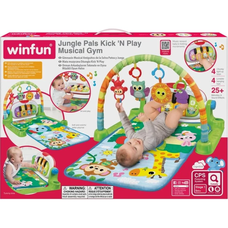 Winfun Musikalisches Aktivitätszentrum Jungle Friends
