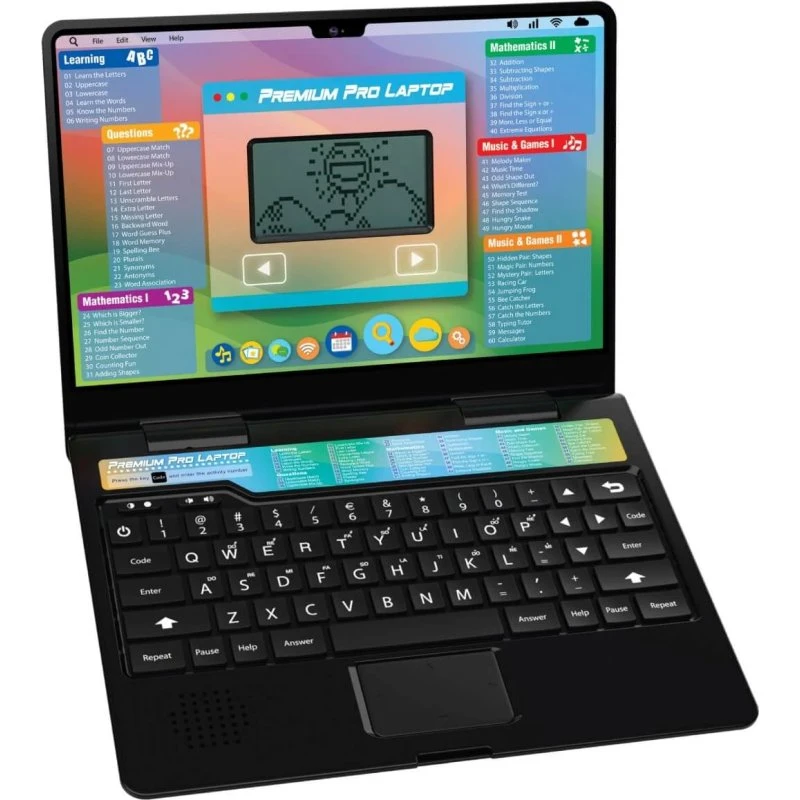 Winfun Premium Pro Interaktiver Lern-Laptop für Kinder ab 4 Jahren