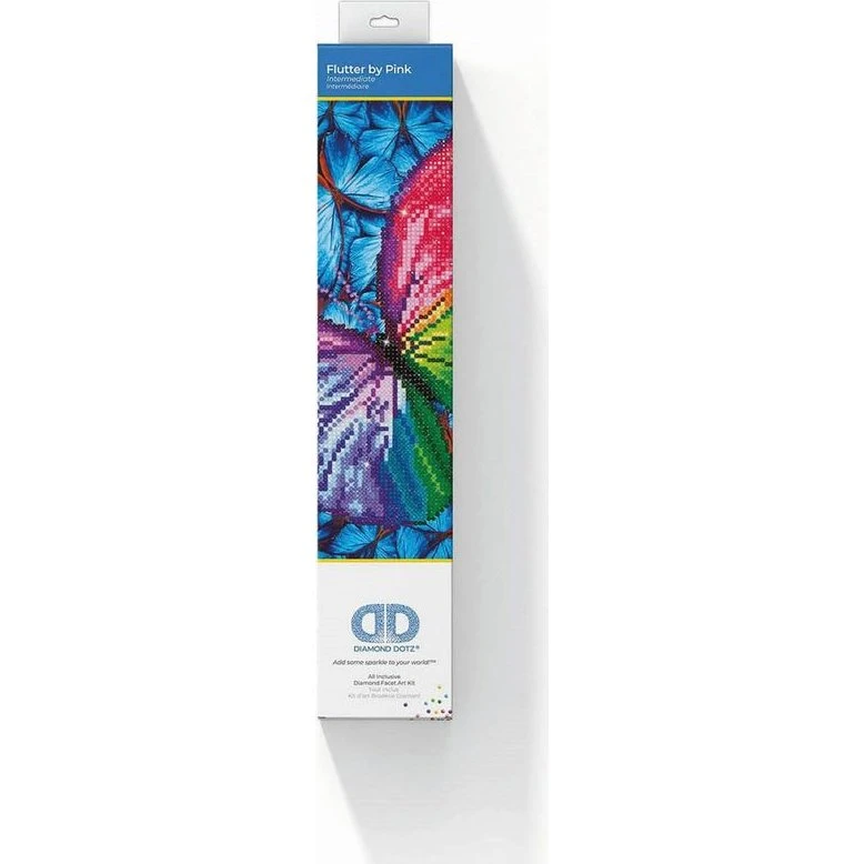 Diamond Painting Set Schmetterling mit 13-Facettenschliff