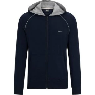 BOSS Mix and Match Kapuzenjacke Herren Marineblau Baumwolle L