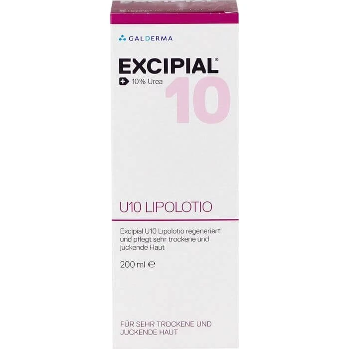 Excipial U10 Lipolotio Körpercreme 200 ml