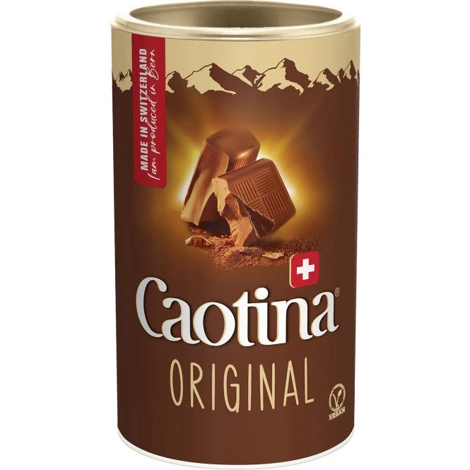 Caotina Original Schokoladengenuss, Schweizer Premium-Getränkepulver, 500g