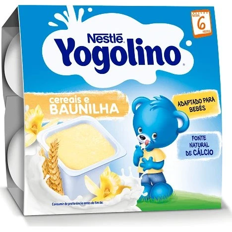 Nestlé Yogolino Milchs-Vanille Dessert, 4x 100g, ab 6 Monaten