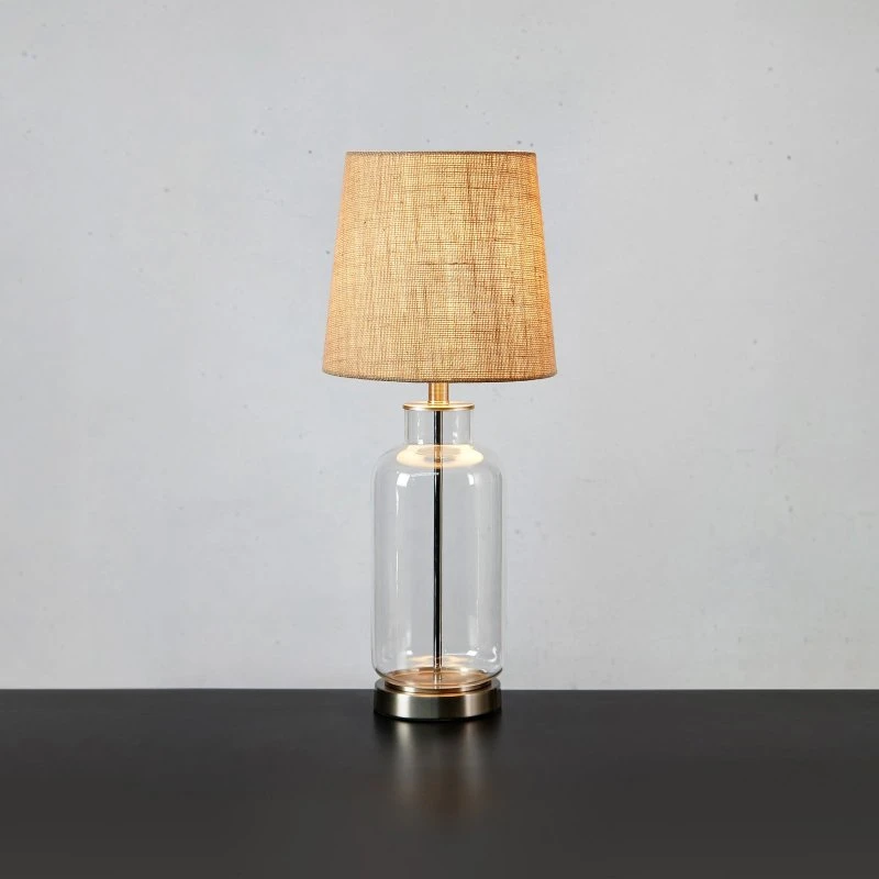 Markslöjd Tischleuchte Costero Glas Transparent/Natural 61,5 cm