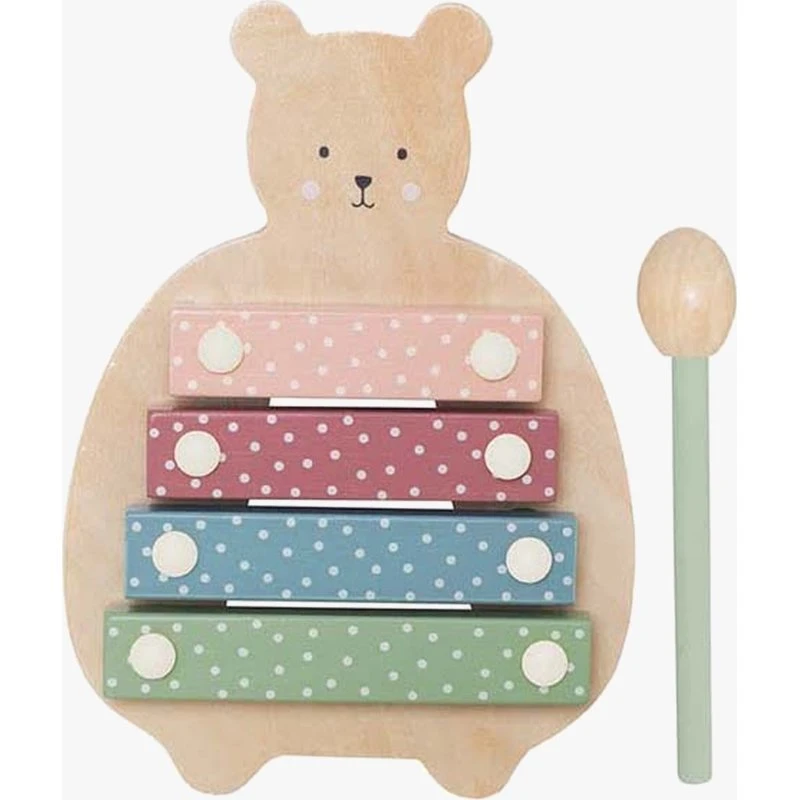 JaBaDaBaDo Xylophon Teddybär aus Holz