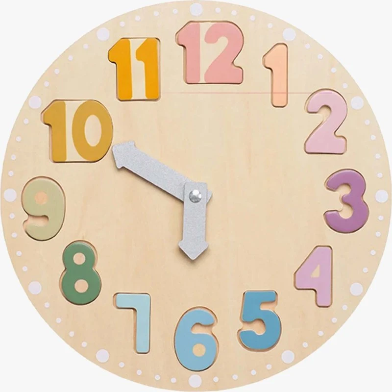 Jabadabado Puzzle-Uhr Lernspiel für Kinder ab 3 Jahren