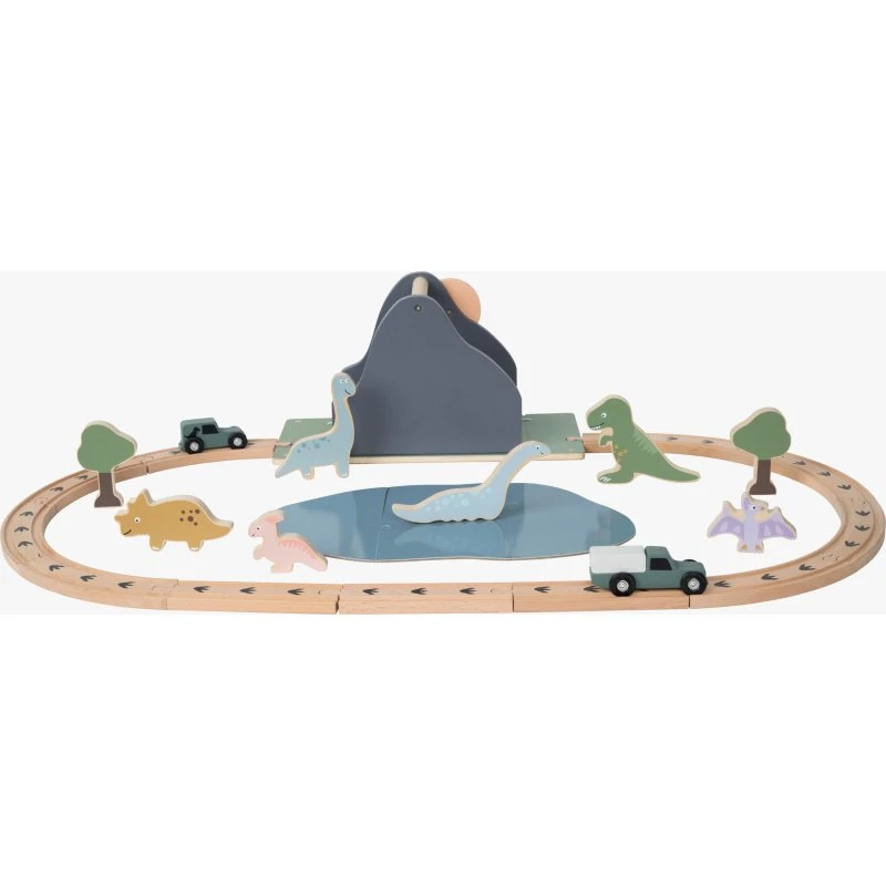 JaBaDaBaDo Dino World Autorennbahn mit Zubehör