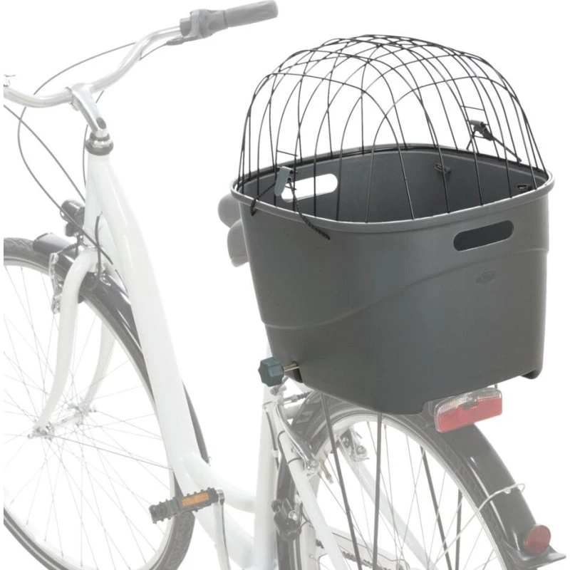 TRIXIE Hundefahrradkorb 36 x 47 x 46 cm grau