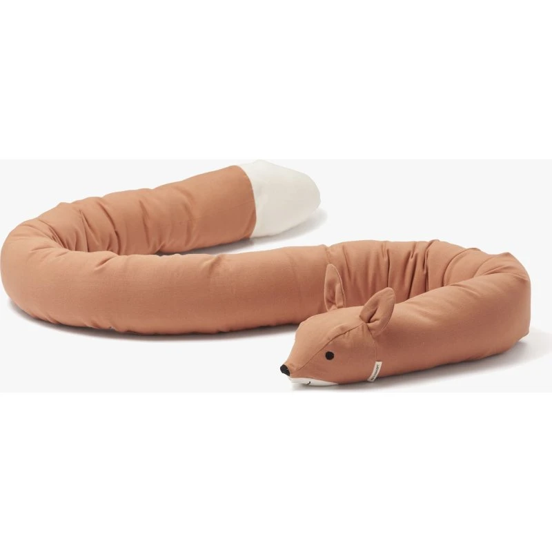 Kids Concept Stoffschlange Edvin - Bio-Baumwolle Fuchs